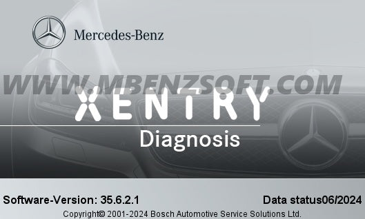 Mercedes Xentry Diagnosis 06.2024 Openshell/Xdos