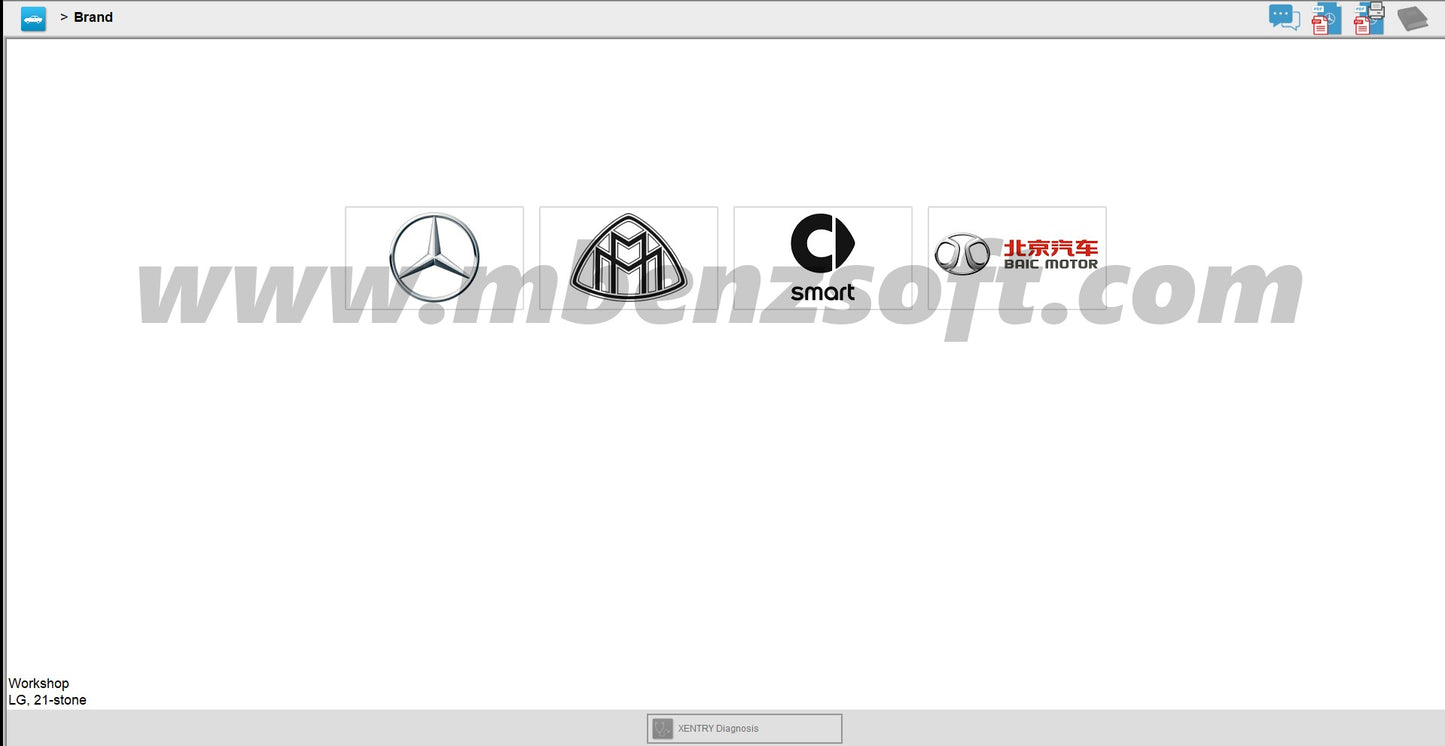 Mercedes Xentry Diagnosis 09.2024 Openshell/Xdos