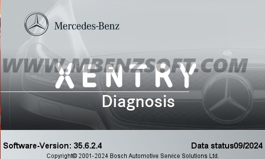 Mercedes Xentry Diagnosis 09.2024 Openshell/Xdos